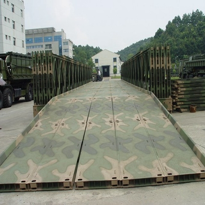 6-60m Bailey Bridge Temporary Compact Panel Astm Standard