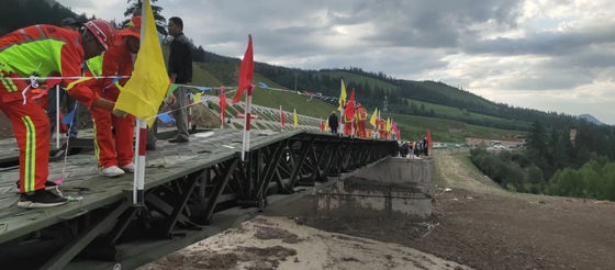 Erection Timeoperating Staff 6-7 Heavy Duty Bridge Emergency Equipment