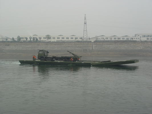 Current Velocity ≤3.0m/S Floating Power Pontoon Bridge